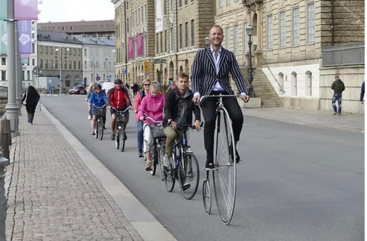 Guidad cykeltur – Bike Tour Göteborg